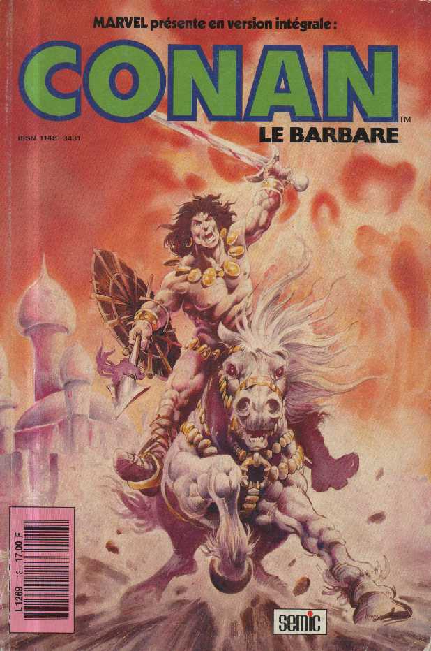 Scan de la Couverture Conan Le Barbare n 13